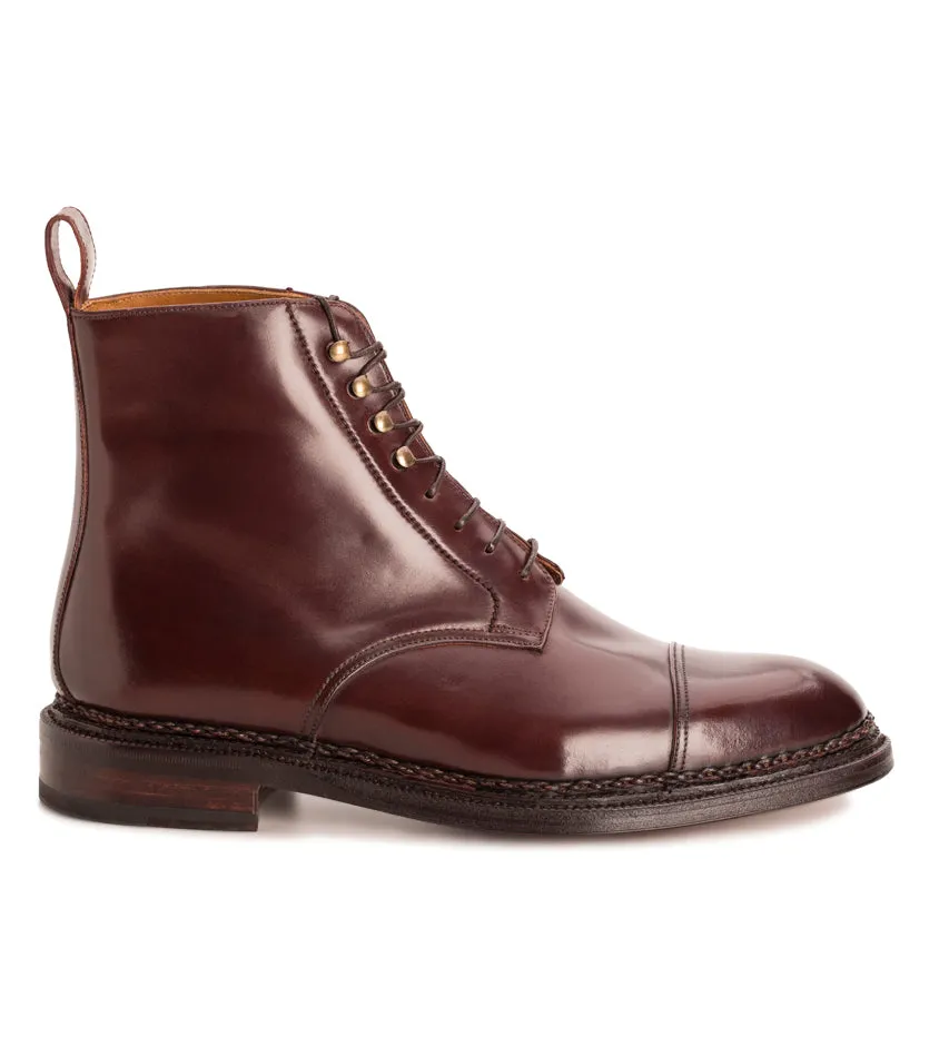 106487 - BURGUNDY SHELL CORDOVAN - E