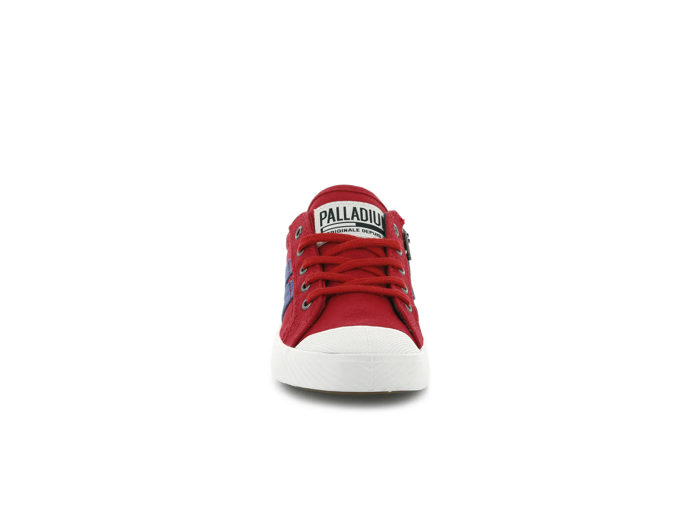 55722-626-M | PALLAFLAME LOW CANVAS | RED SALSA/STAR WHITE