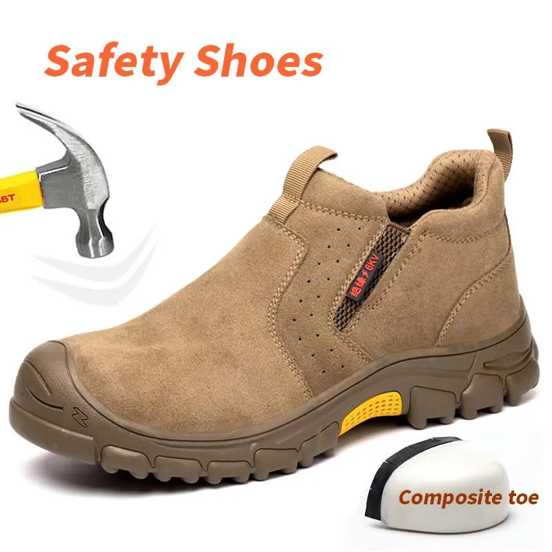 6KV Insulated Shoes Safety Boots Men High Temperature Anti-scalding Welding Shoes Puncture-Proof work Boots Industrial