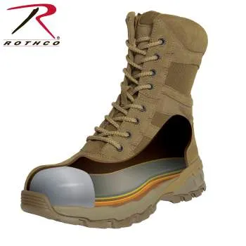 8 Inch Forced Entry Tactical Boot With Side Zipper & Composite Toe