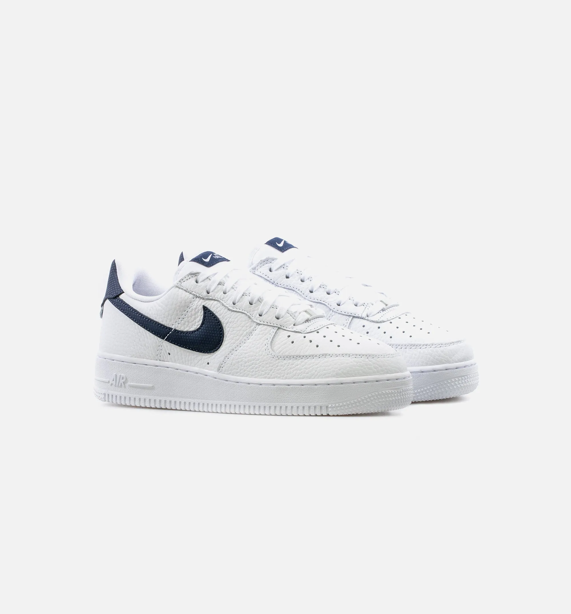 Air Force 1 '07 Low Craft Mens Lifestyle Shoe - White/Navy