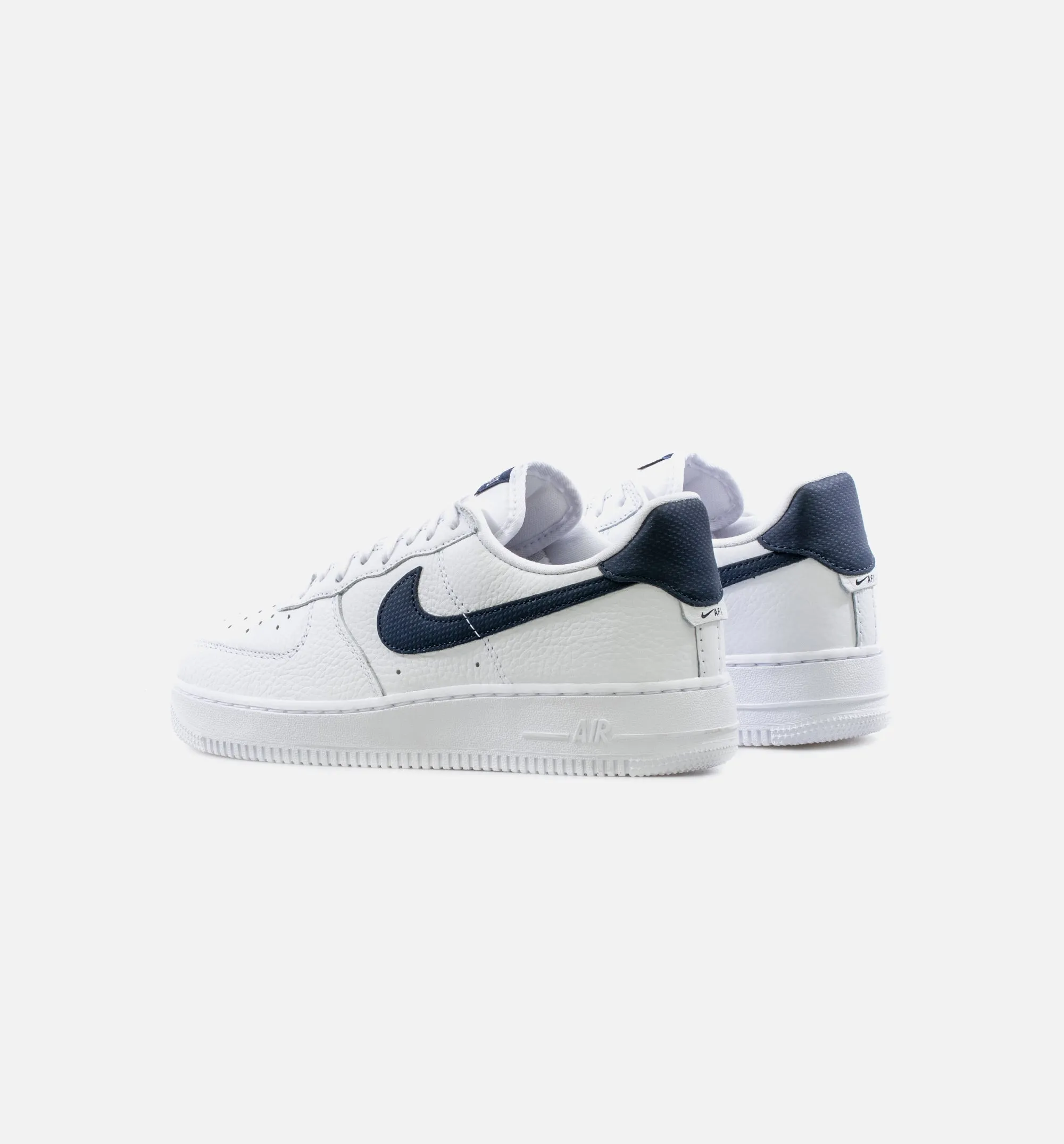 Air Force 1 '07 Low Craft Mens Lifestyle Shoe - White/Navy