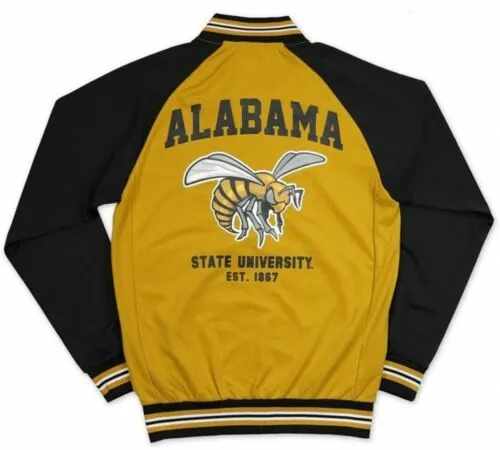 Alabama State University Jogging Top Jacket Hornets