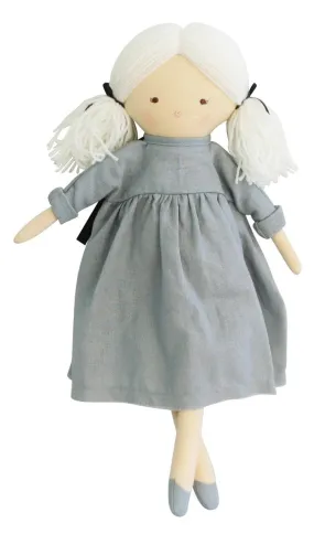 ALIMROSE - MATILDA DOLL IN DOVE GREY