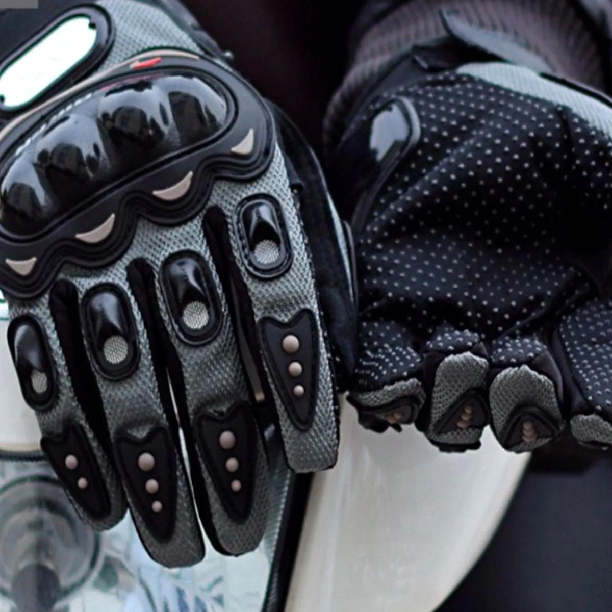 Alr™ Pro-Biker Series Waterproof Motorcycle Gloves