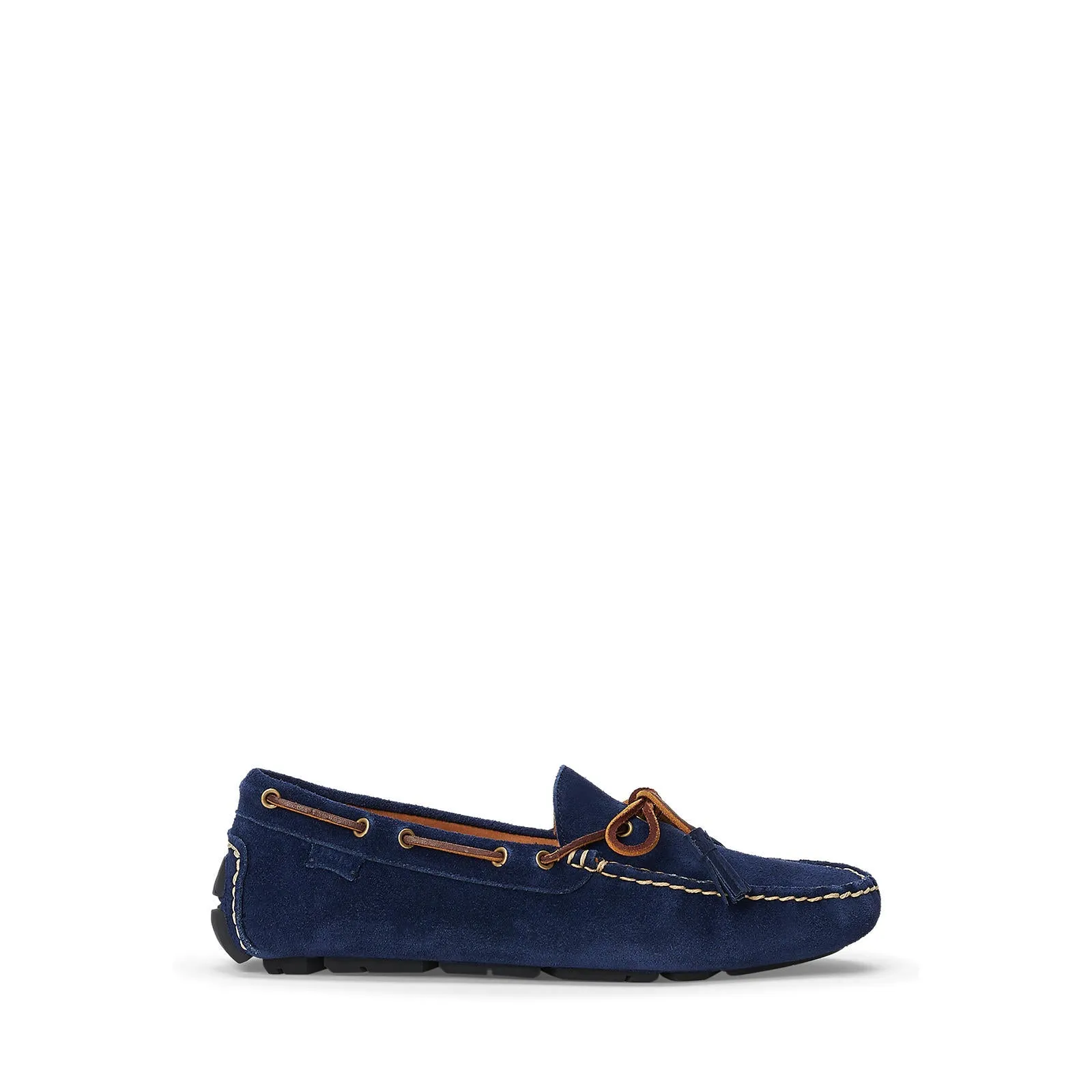 Anders Suede Loafer - Navy