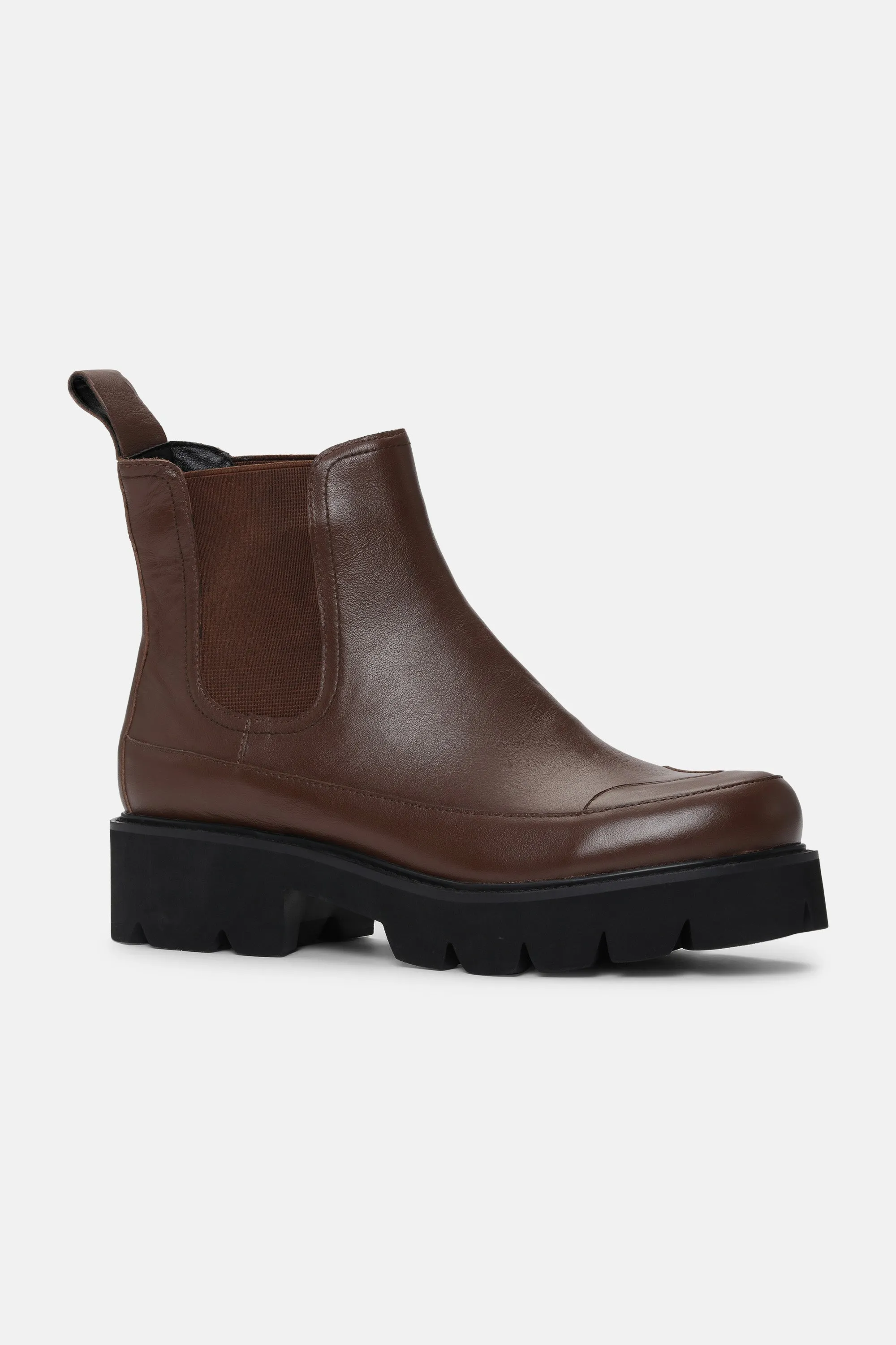 Ankle Boots - Dark Cognac