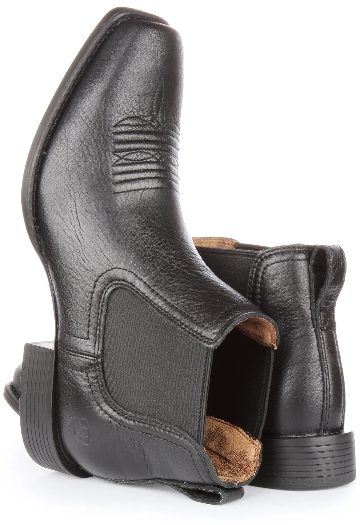 Ariat Booker Ultra Chelsea In Black For Men