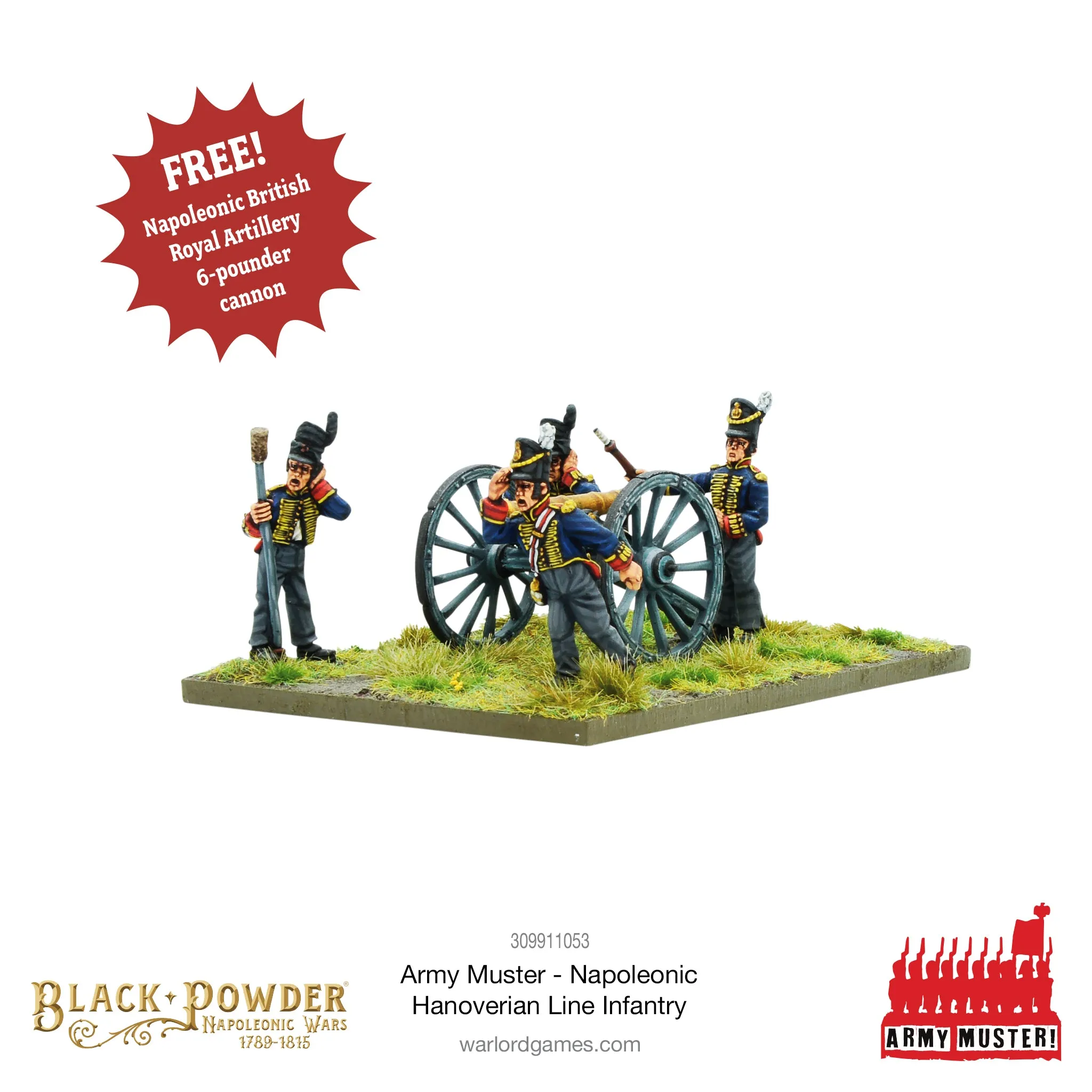 Army Muster: Napoleonic Hanoverian Line Infantry