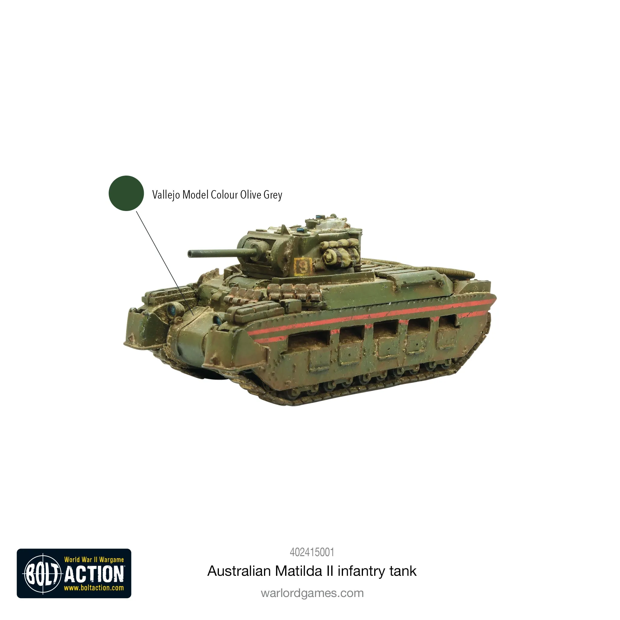 Australian Matilda II infantry tank