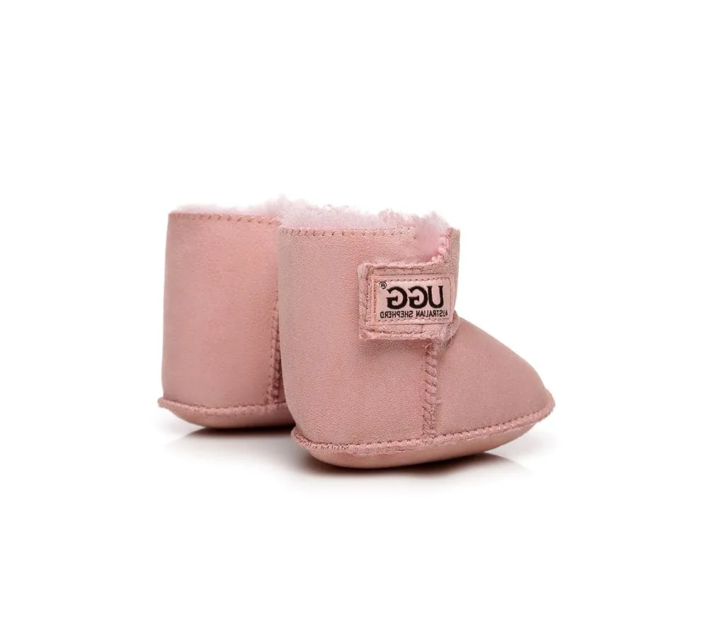 AUSTRALIAN SHEPHERD® UGG Baby Australian Sheepskin Wool Booties Erin