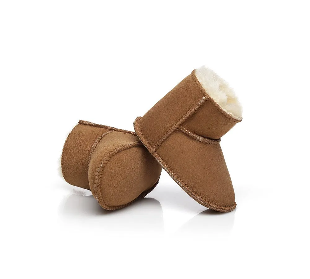 AUSTRALIAN SHEPHERD® UGG Baby Australian Sheepskin Wool Booties Erin