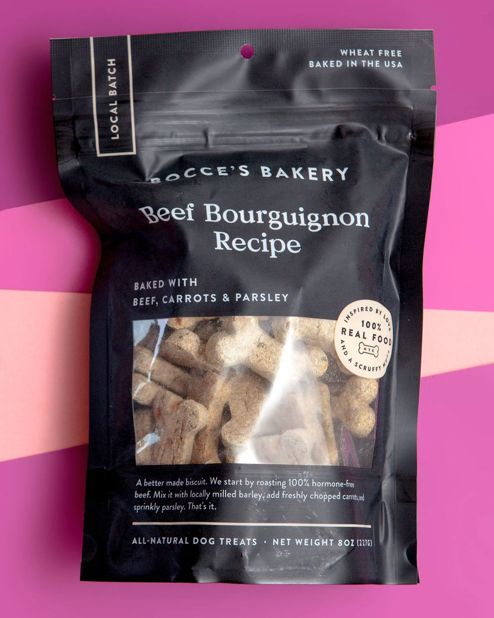 Beef Bourguignon Dog Biscuits