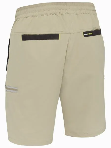 Bisley Flx & Move 4-way Stretch Elastic Waist Cargo Short (BSHC1333)