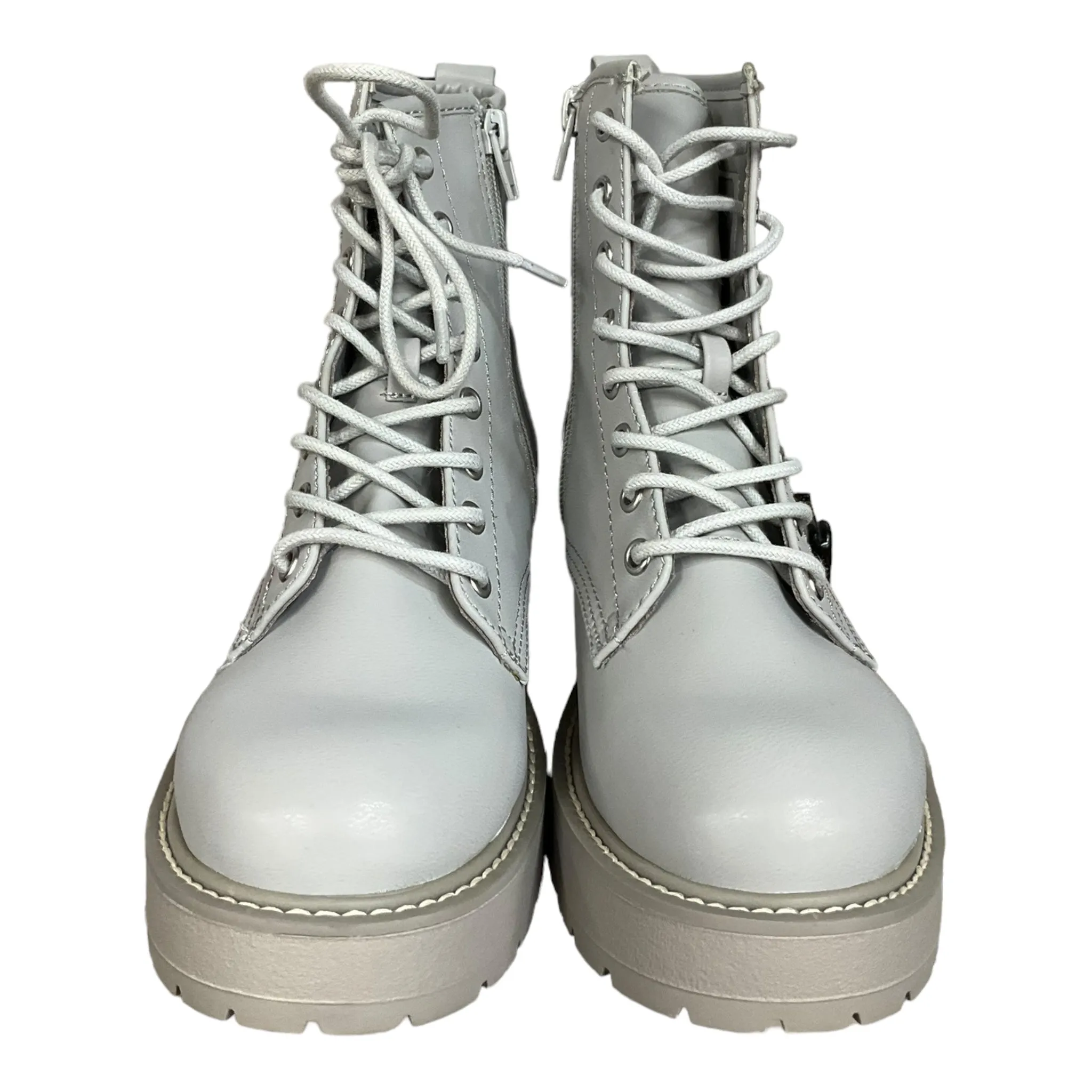 Boots Combat By Steve Madden In Grey, Size: 7.5