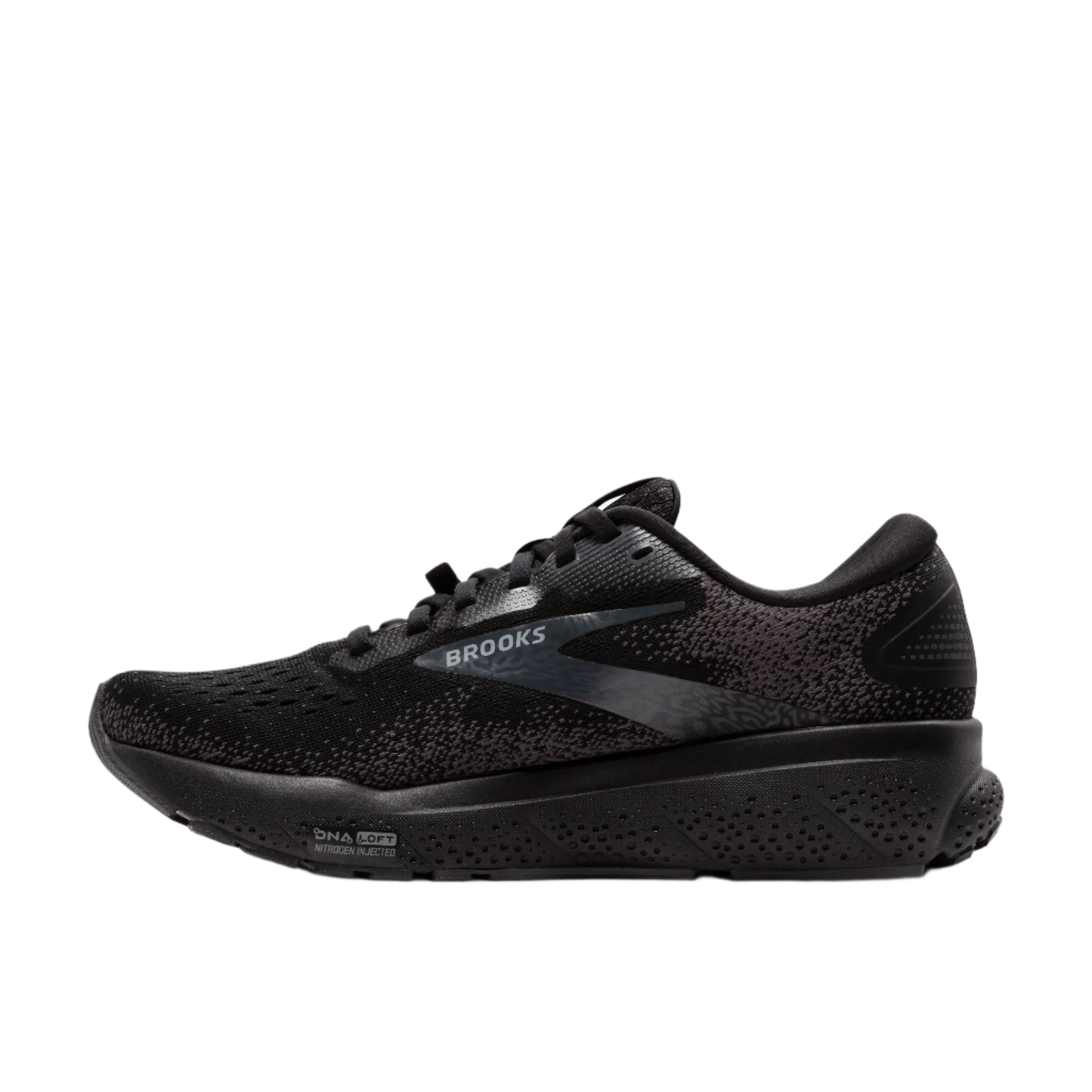 Brooks Ghost 16 GTX Women's Running Shoes in Black/Black/Ebony AW24