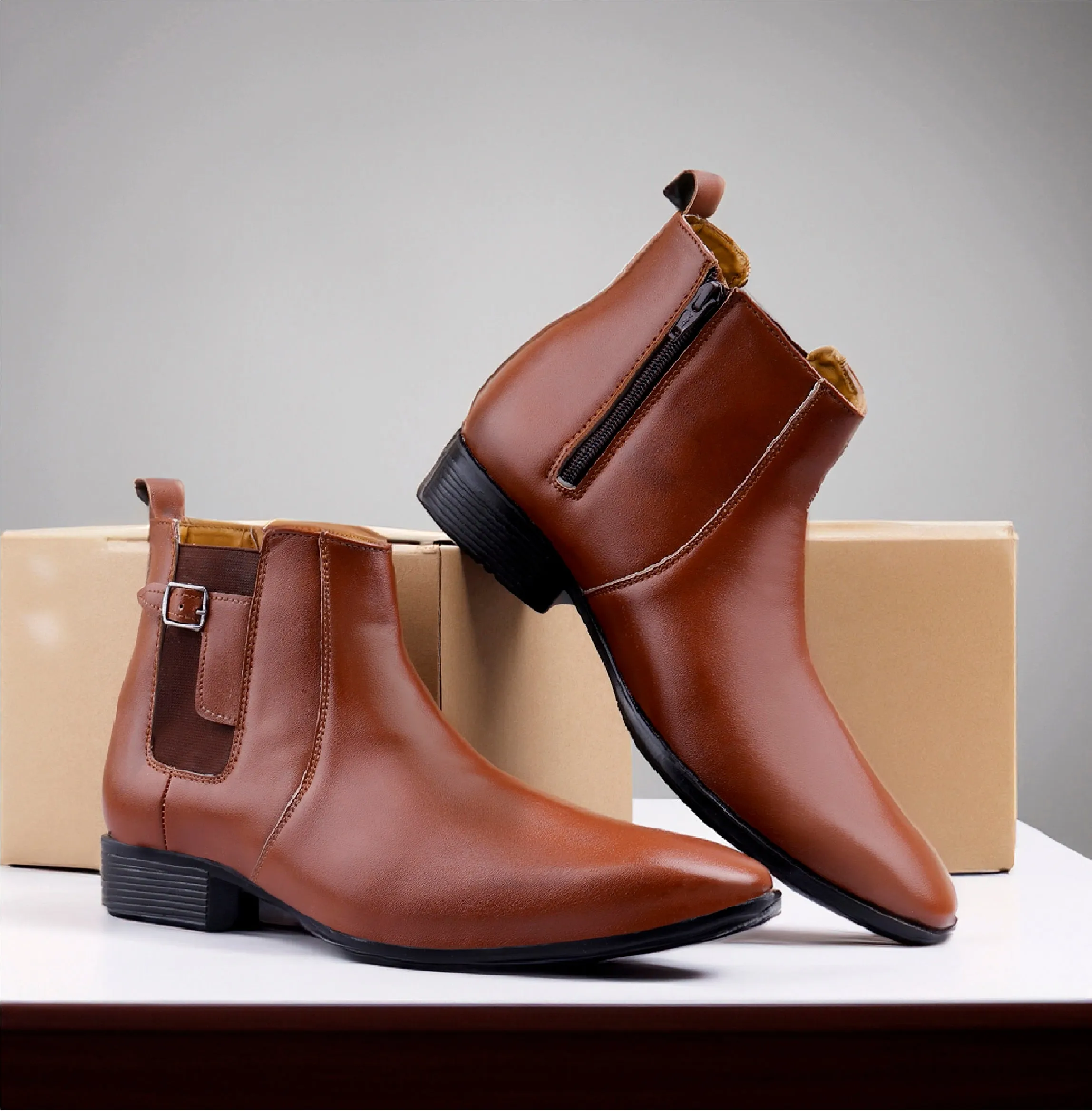 Bxxy's Stylish And Comfortable Slip-on Chelsea Boots