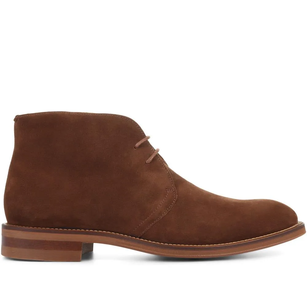 Campbell Suede Desert Boots - CAMPBELL / 321 132