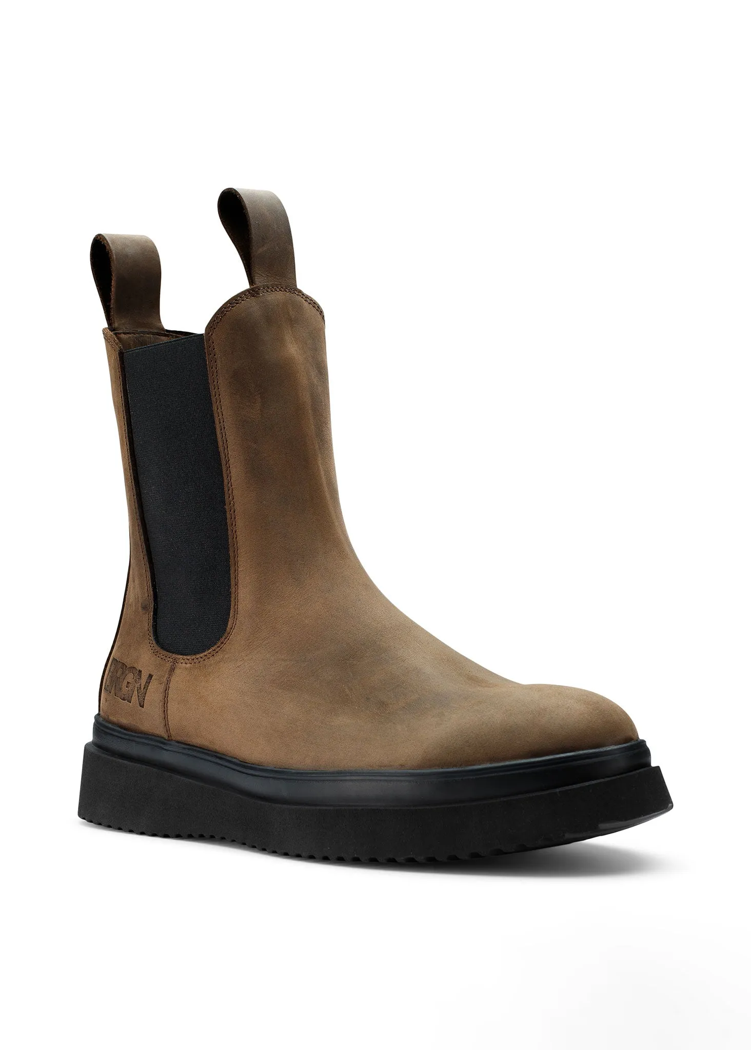 Chelsea Boot flat sole - Brown