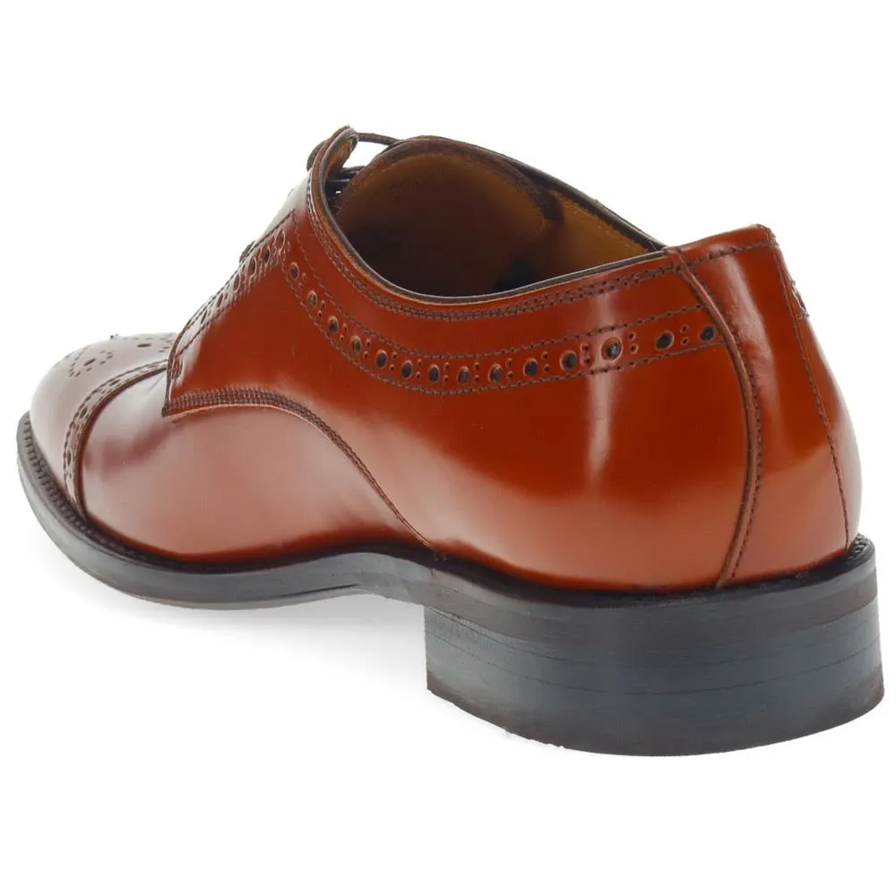 Chino Leather Derby Brogues - CHINO / 321 992