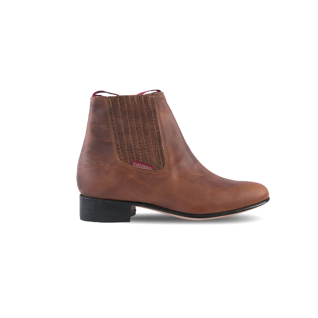 Classic Chelsea Boot Avejentado Miel E500