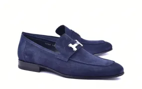 Corrente Suede Loafer Blue