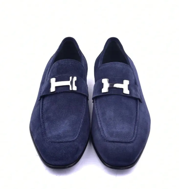 Corrente Suede Loafer Blue