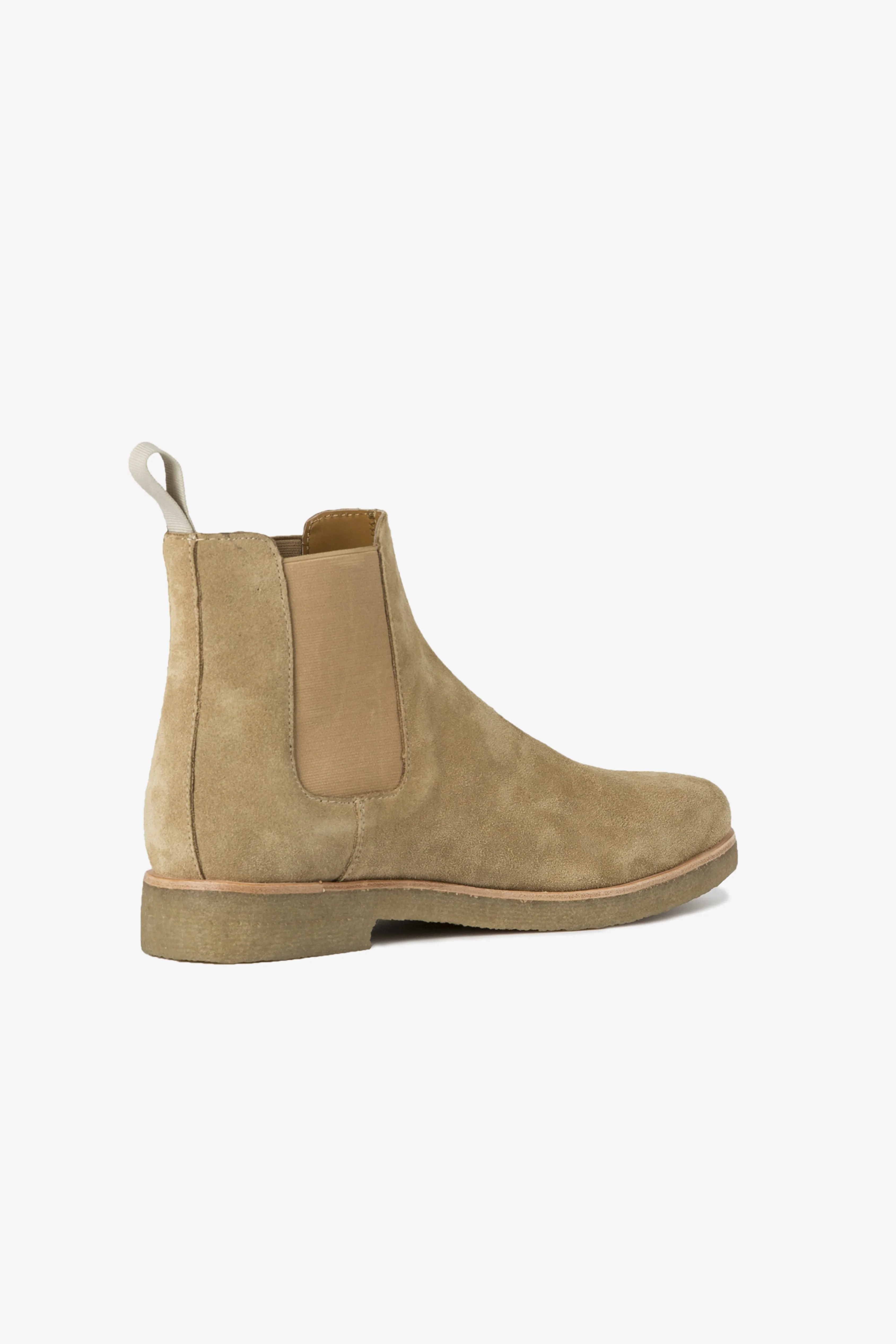 Crepe Chelsea  Boot - Tan