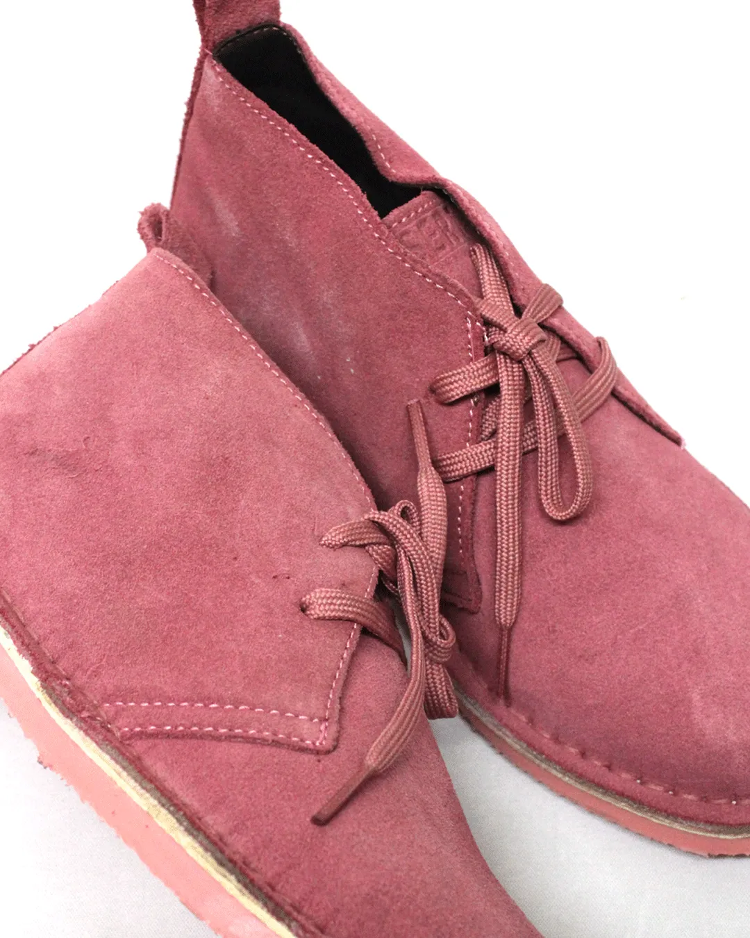 DESERT Pink Lace Up Boot