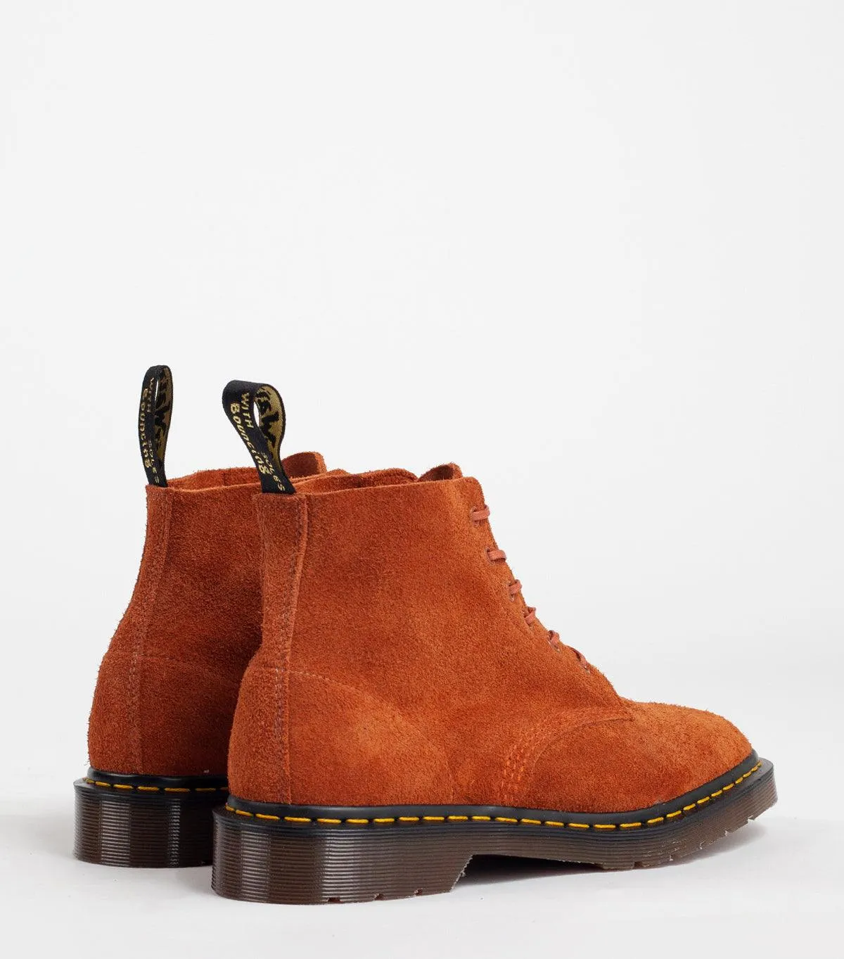 Dr. Martens 101 Suede Ankle Boot Rust