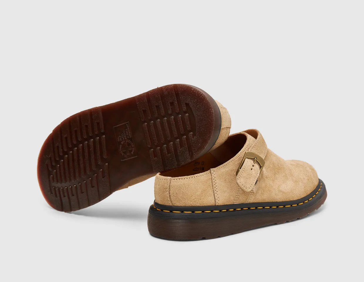 Dr. Martens Isham Desert Oasis Suede / Parchment Beige