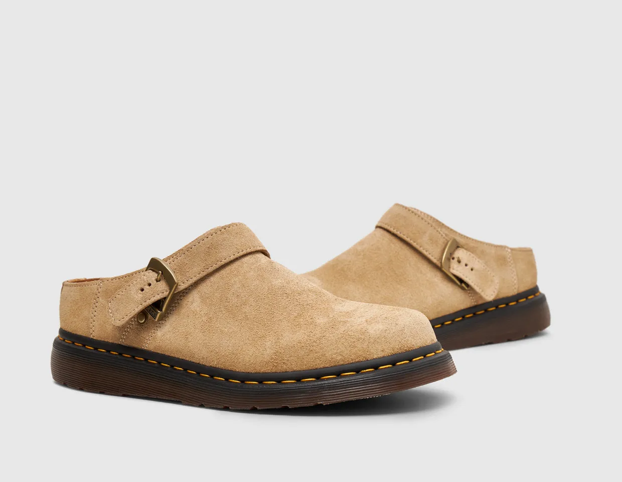 Dr. Martens Isham Desert Oasis Suede / Parchment Beige