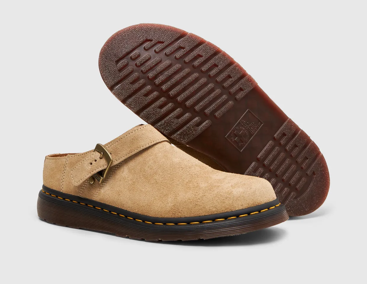 Dr. Martens Isham Desert Oasis Suede / Parchment Beige