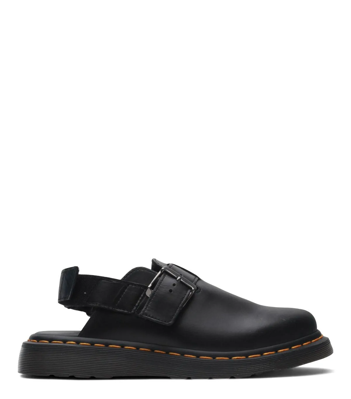 Dr. Martens Jorge II Brando Leather Slingback Mules Black