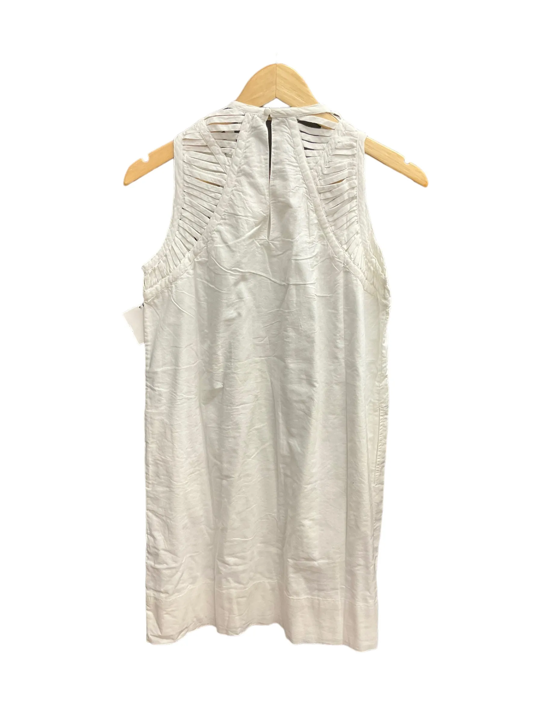 Dress Casual Short By Gretchen Scott In White, Size: Xxl