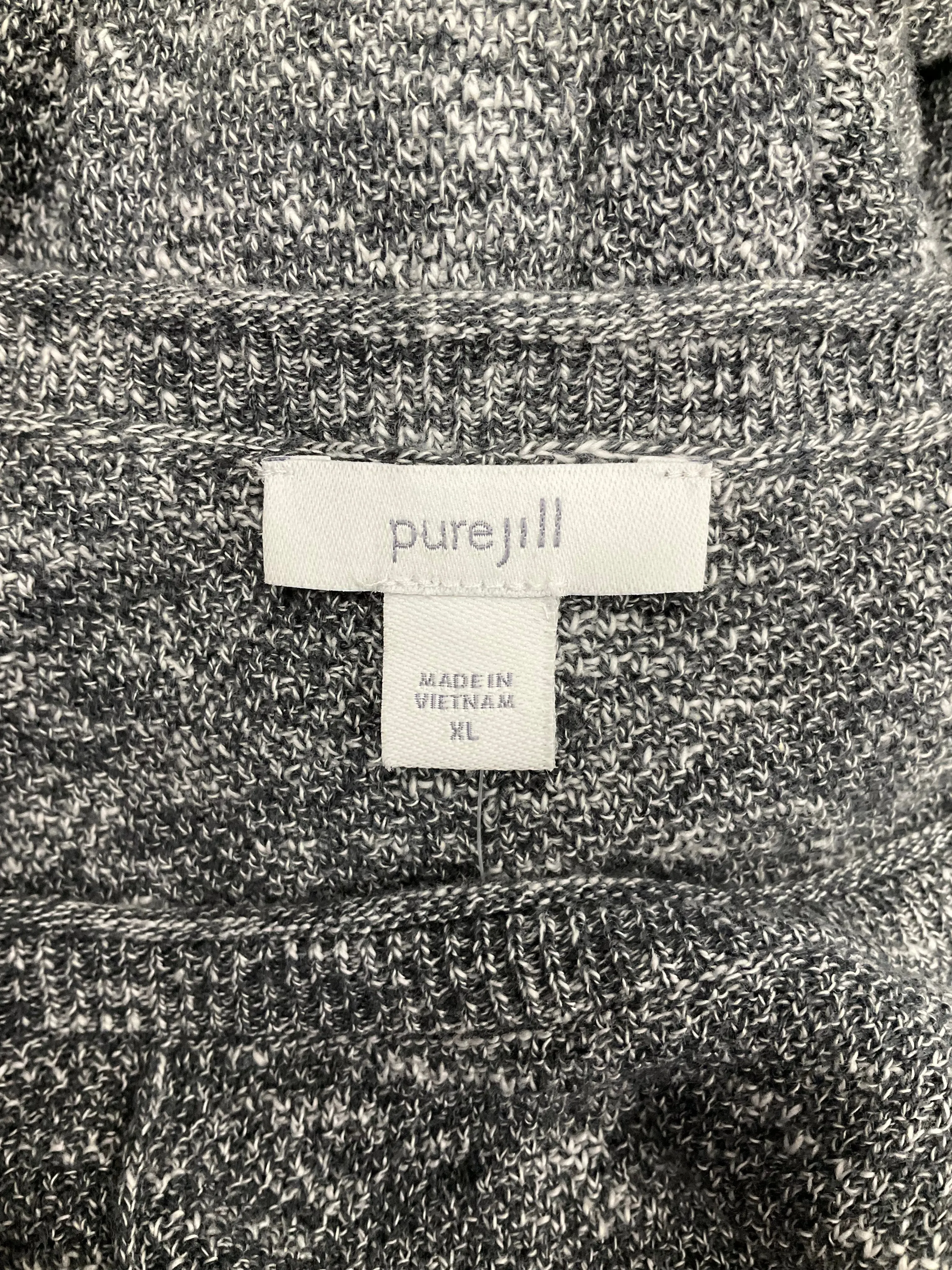 Dress Casual Short By Pure Jill In Grey, Size: Xl