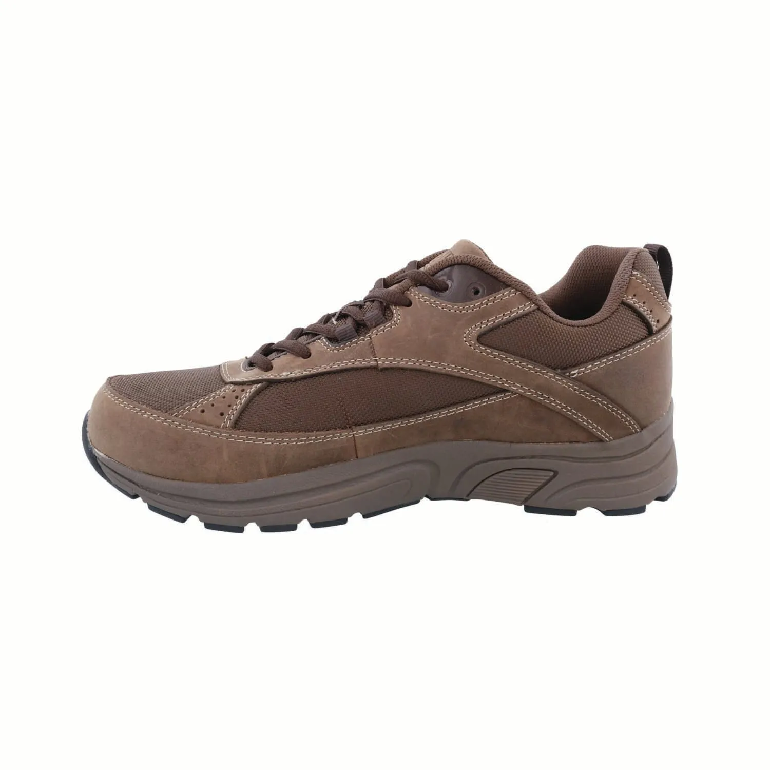 Drew Men's Athletic Aaron Shoes Brown/Nylon Mesh