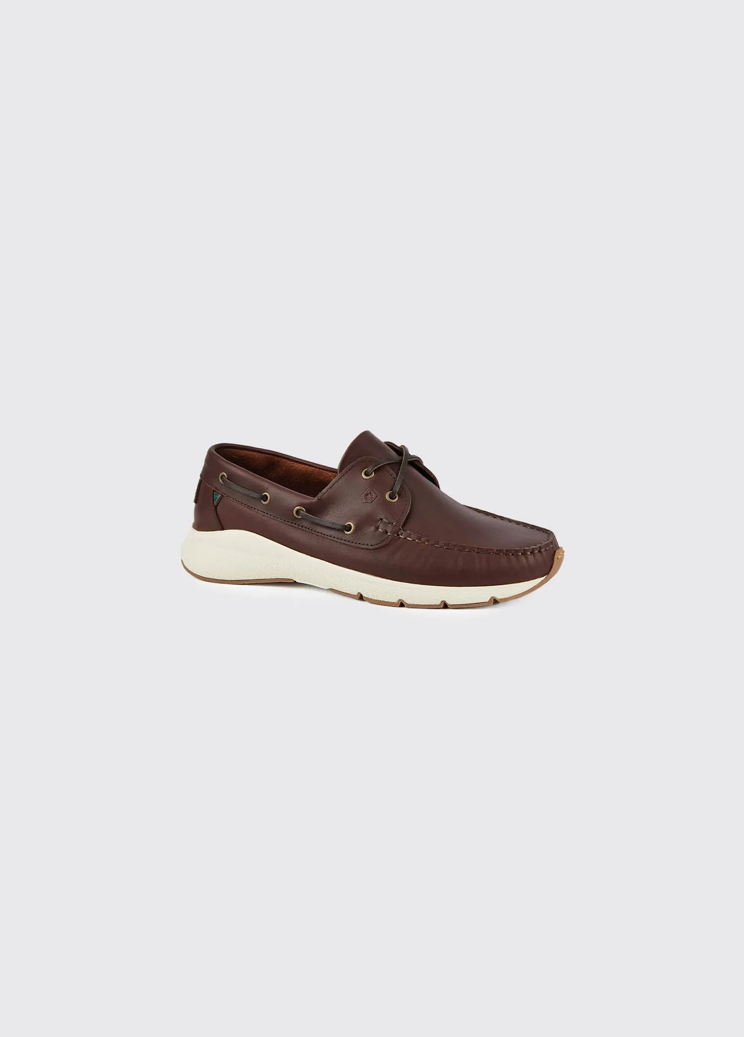 Dungarvan Mens Lightweight Deck Shoe - Mahogany