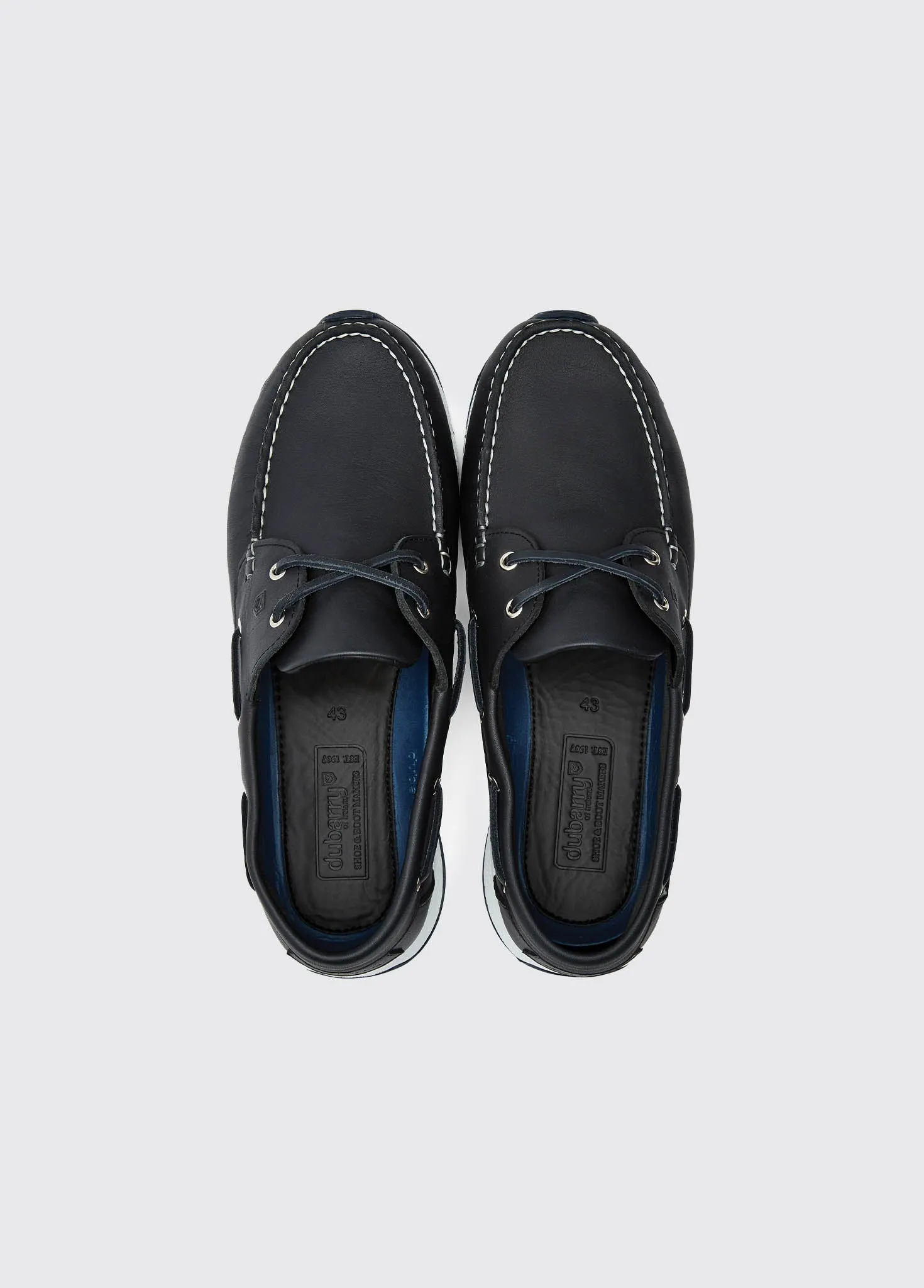 Dungarvan Mens Lightweight Deck Shoe - Navy