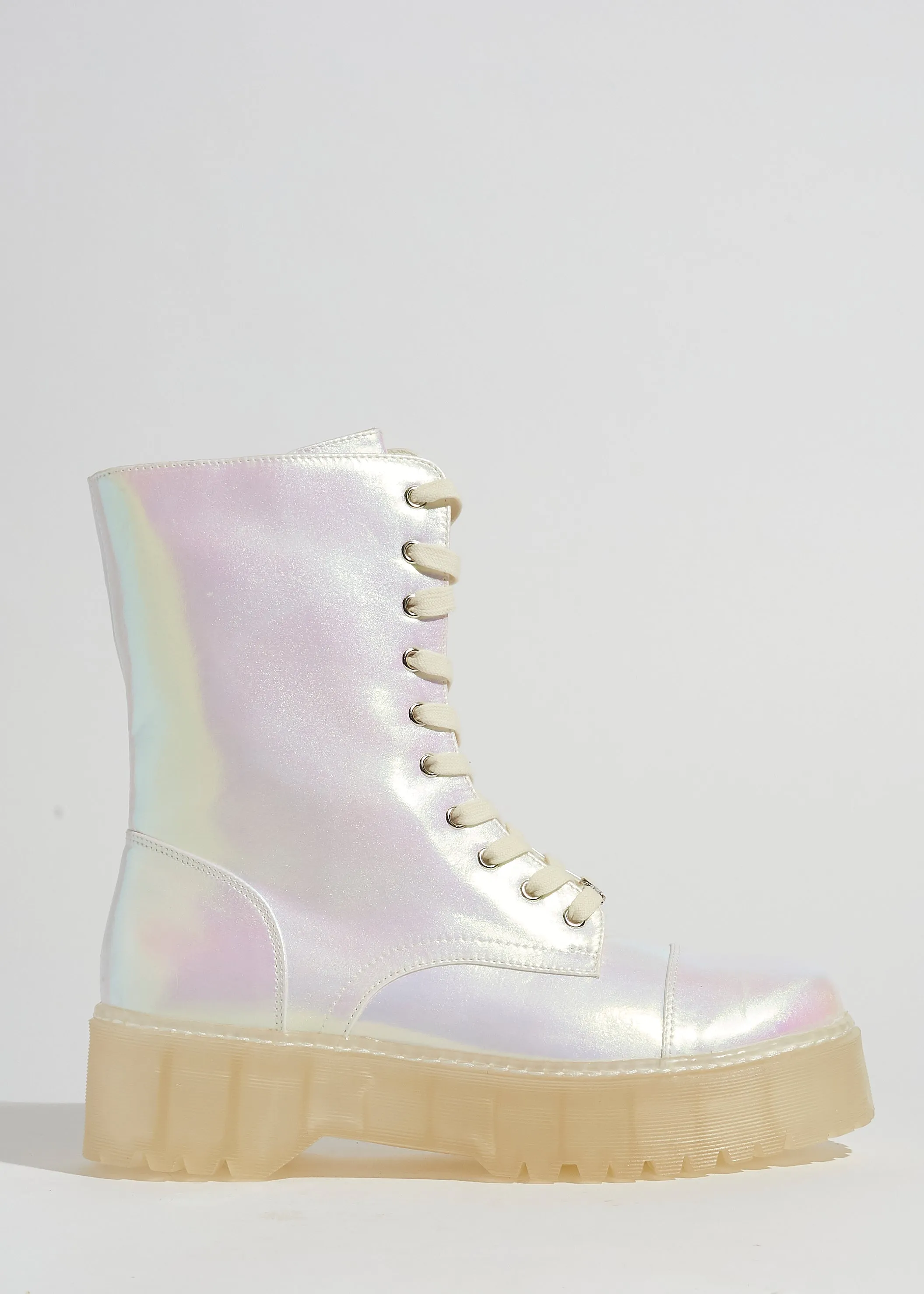 Elle Combat Boot