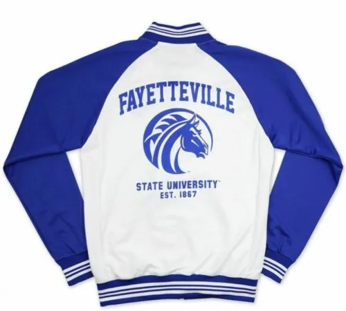 Fayetteville State University Jogging Top Jacket Broncos