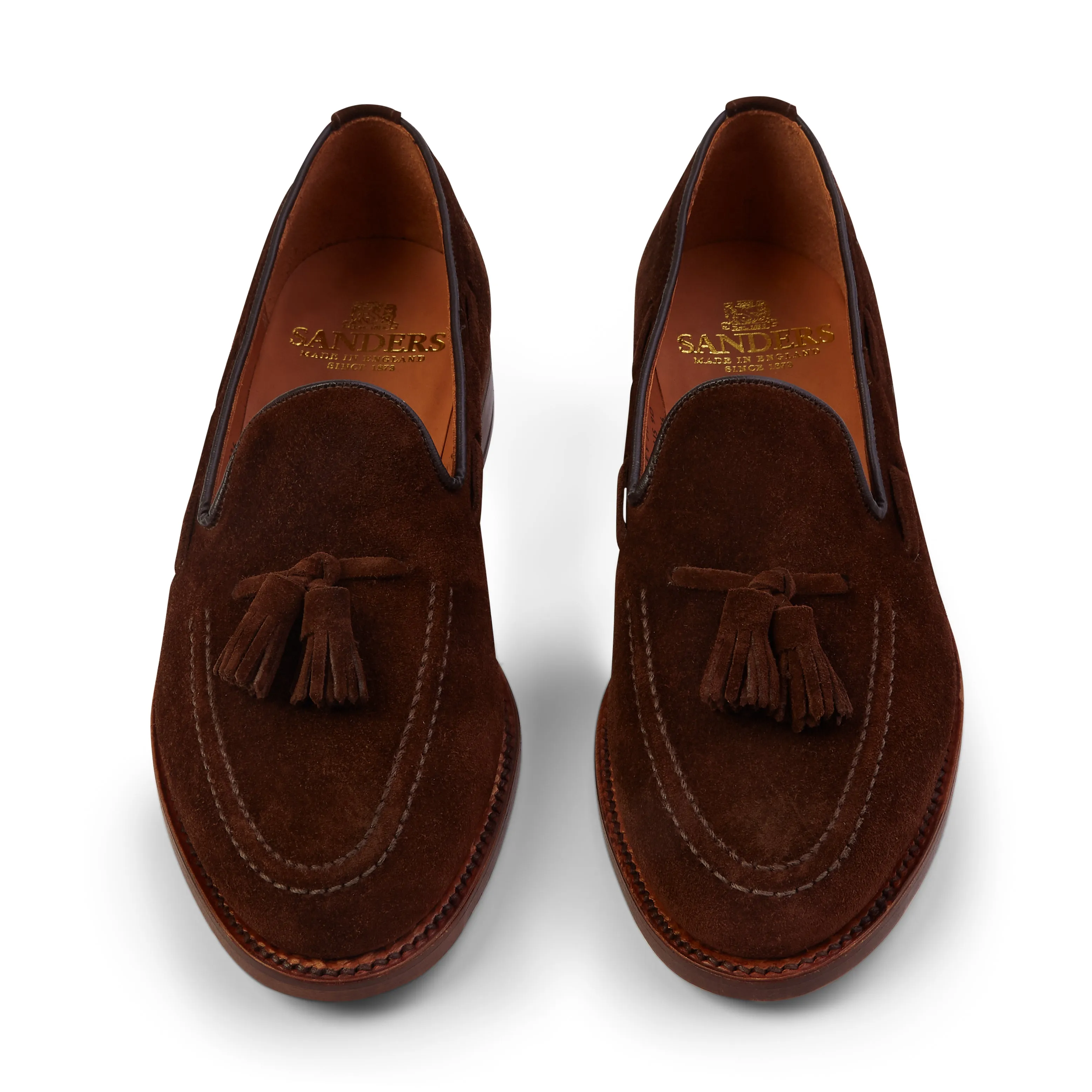 Finchley Suede Tassel Loafer - Polo Snuff