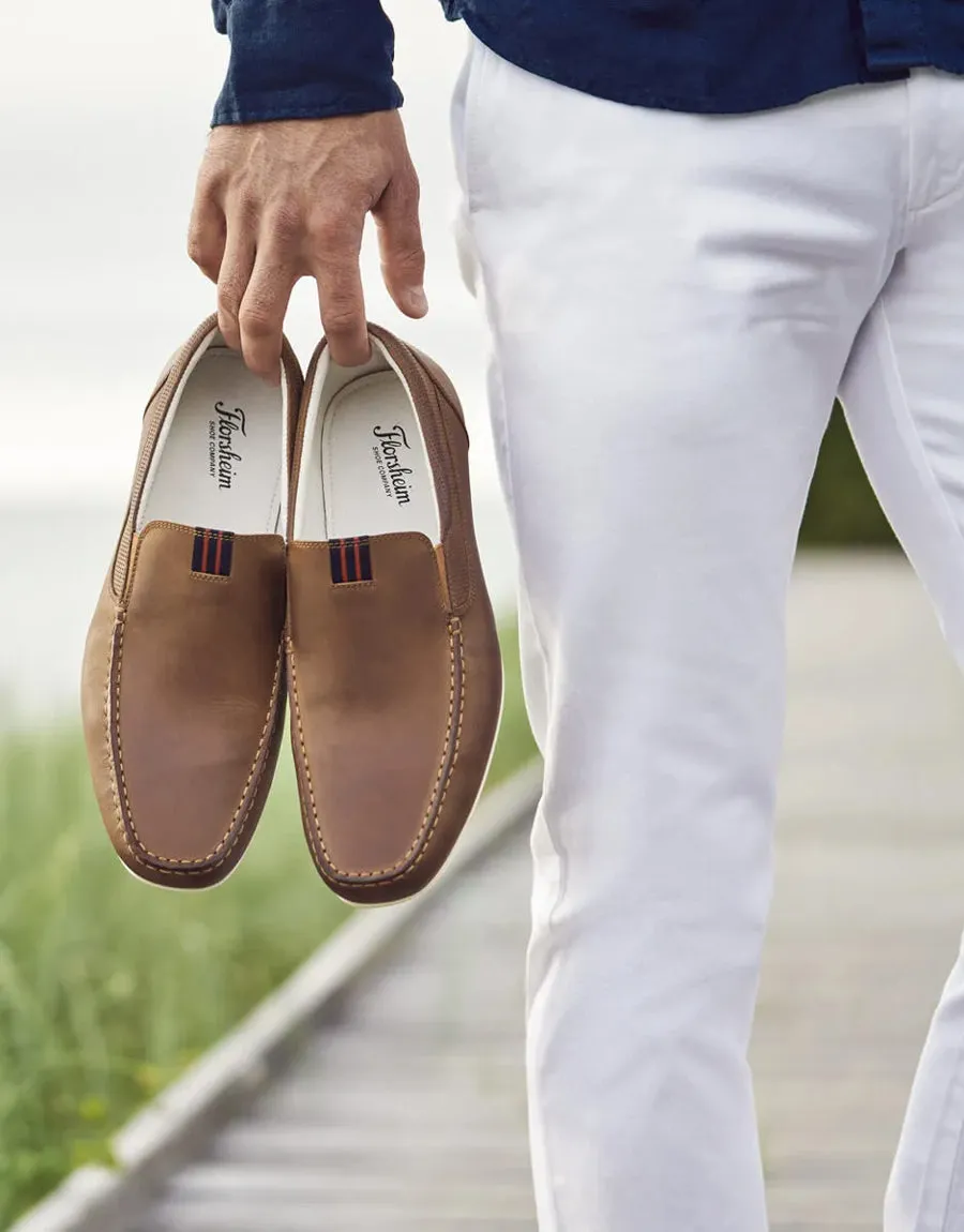 Florsheim Bermuda Tan Crazyhorse Slip On