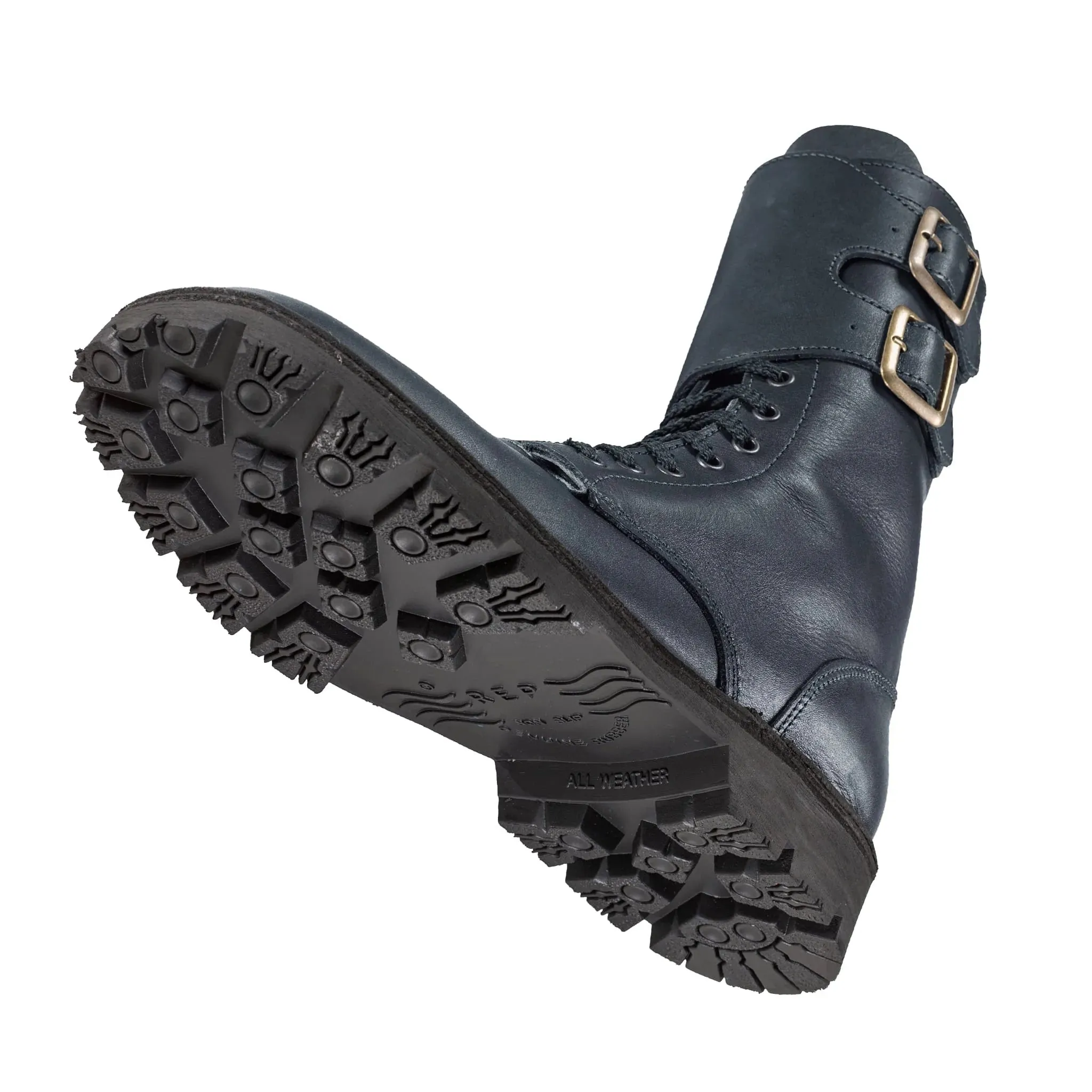 Full Combat Waxi Boot, Black