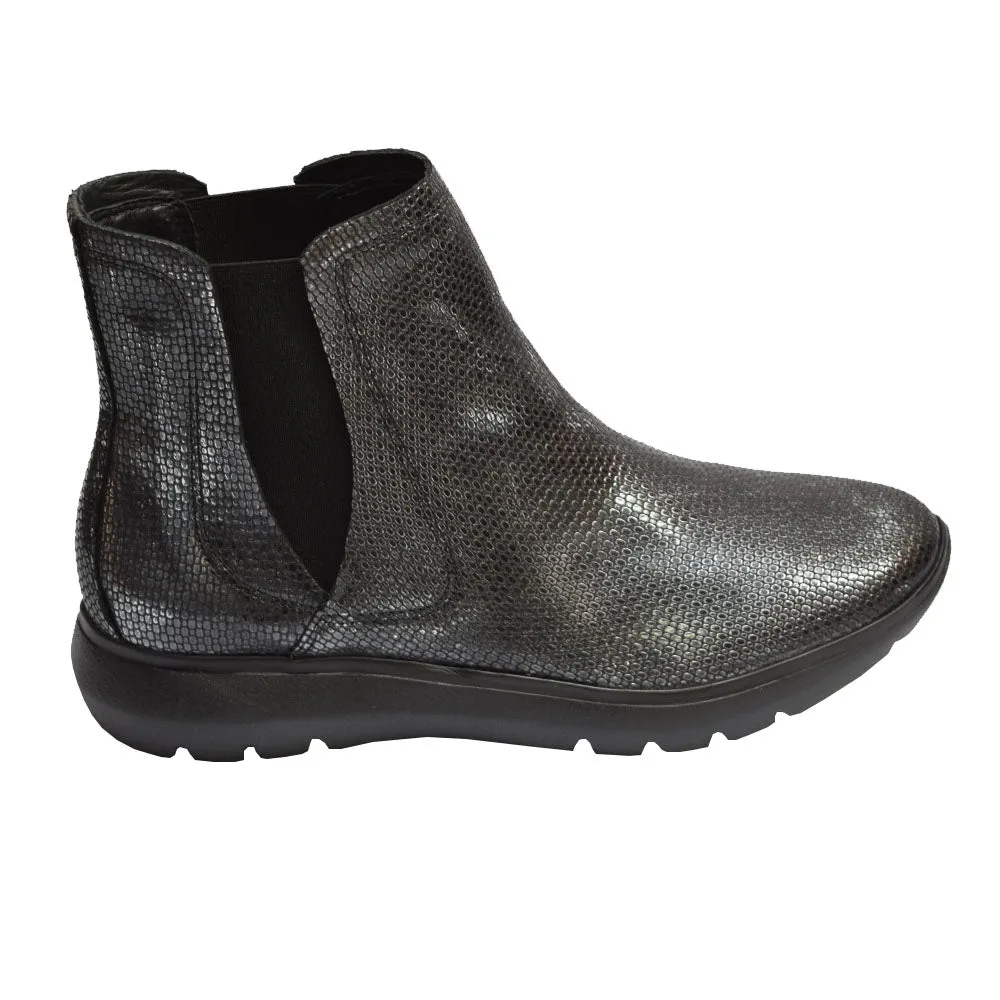 Garda Chelsea Boot Black/Stone