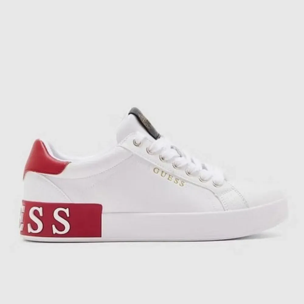 GUESS Corlan Sneaker Women - WHTRED