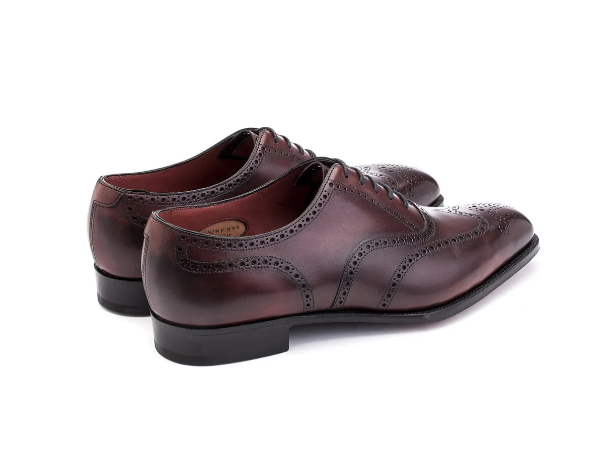 Inverness Burgundy Antique Calf