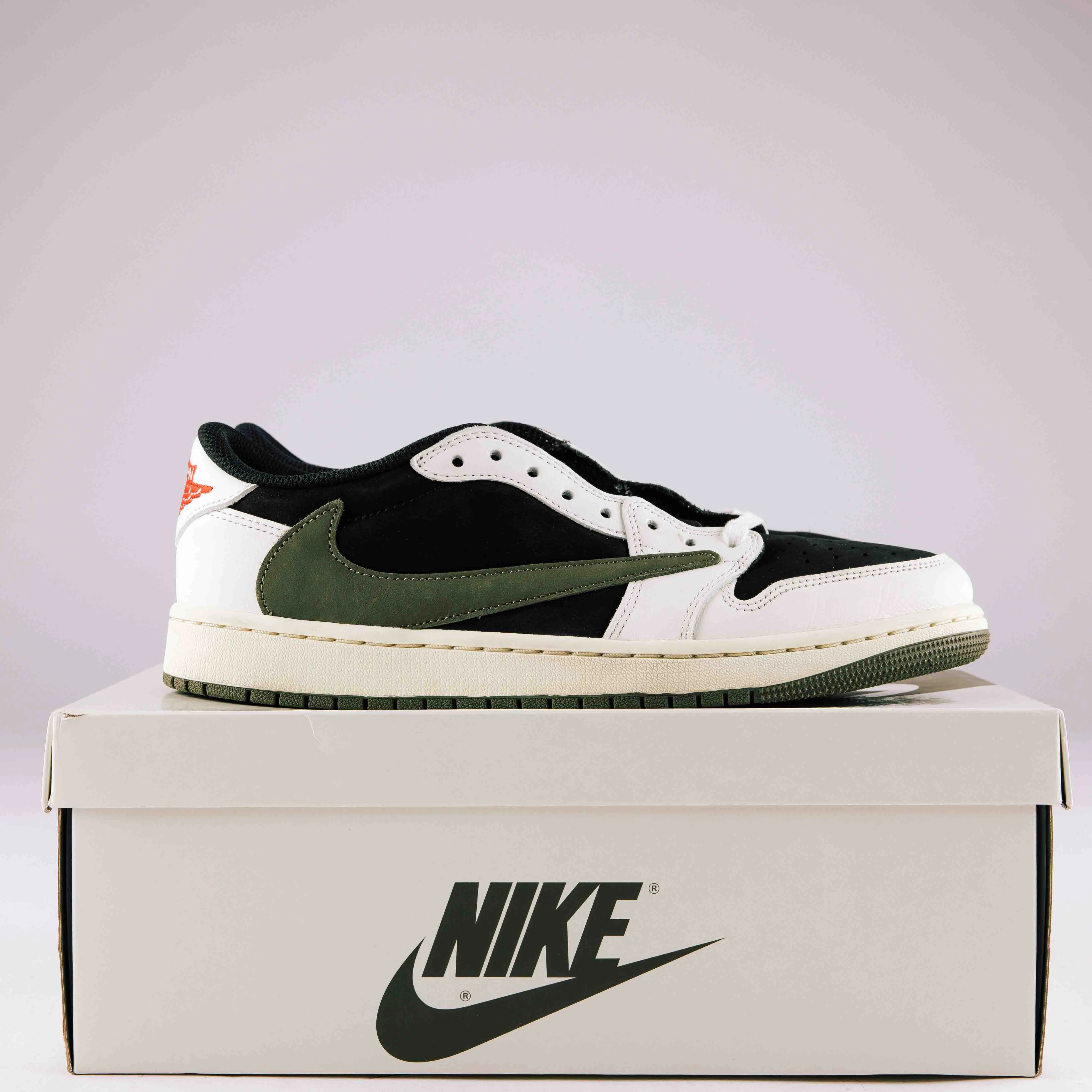 Jordan 1 Retro Low OG SP Travis Scott Olive (W) - Used - 0129