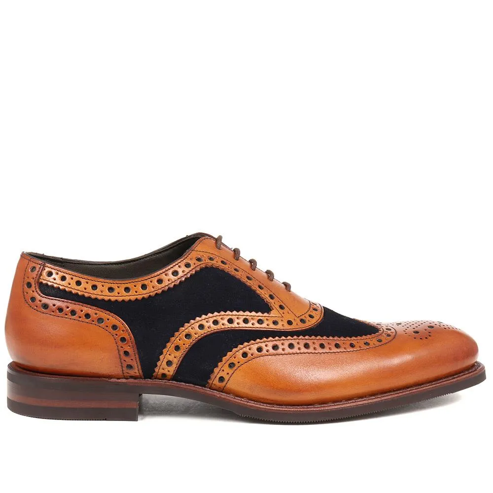 Kerridge Wide Fit Leather Oxford Brogues - LOA29507 / 316 966