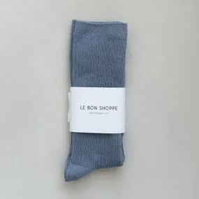 Le Bon Shoppe Trouser Socks Blue Bell